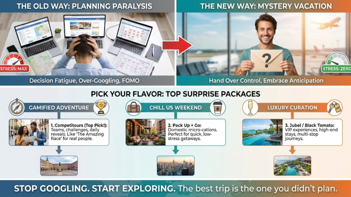 Surprise Vacation Packages for 2026: Ultimate Guide