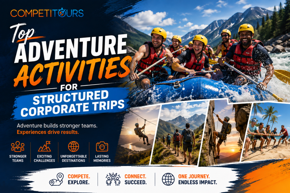 Top 6 Adventure Activities for Structured Corporate Trips